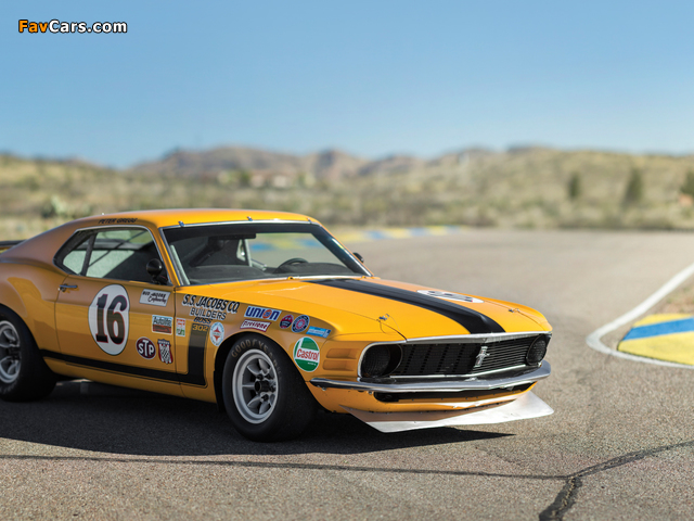 Pictures of Ford Mustang Boss 302 Trans-Am Race Car 1970 (640 x 480)