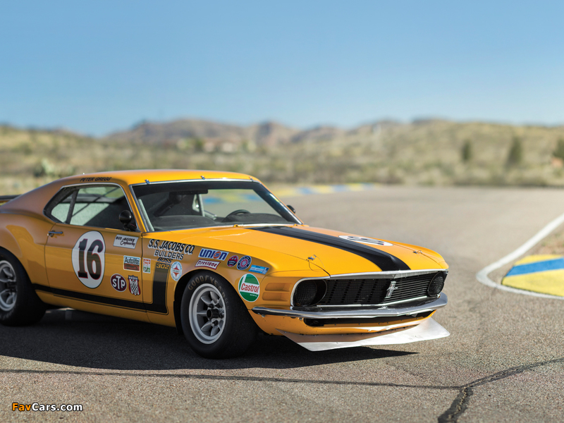 Pictures of Ford Mustang Boss 302 Trans-Am Race Car 1970 (800 x 600)