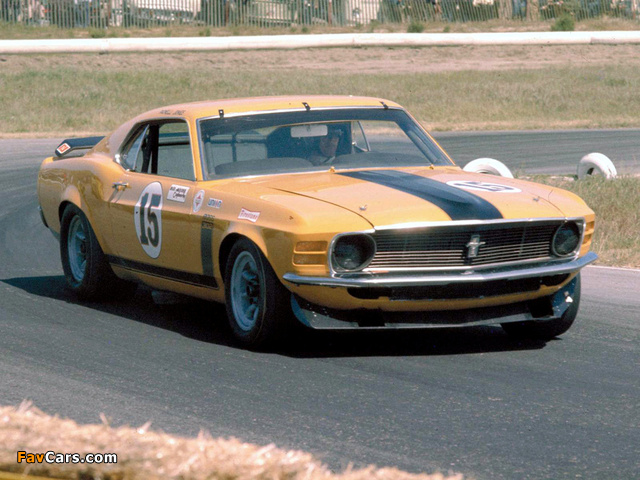 Pictures of Mustang Boss 302 Trans-Am Race Car 1970 (640 x 480)