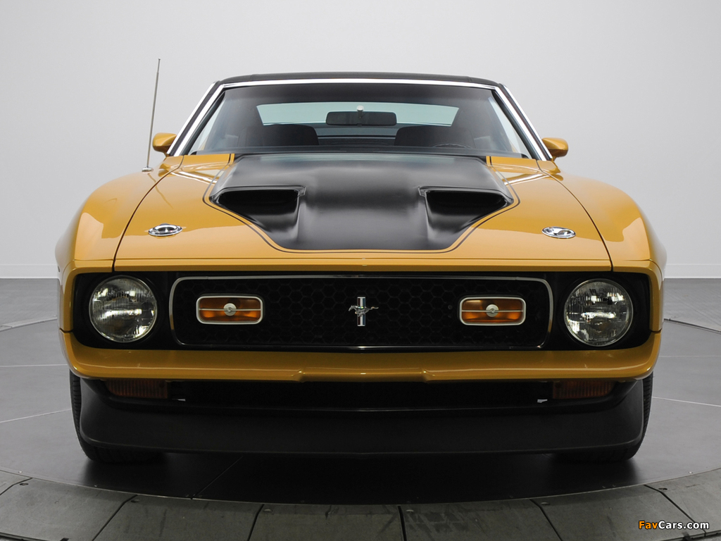 Pictures of Mustang Mach 1 1971–72 (1024 x 768)