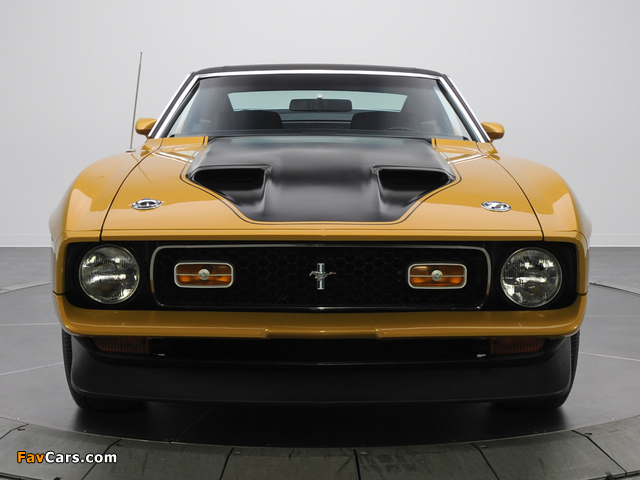 Pictures of Mustang Mach 1 1971–72 (640 x 480)