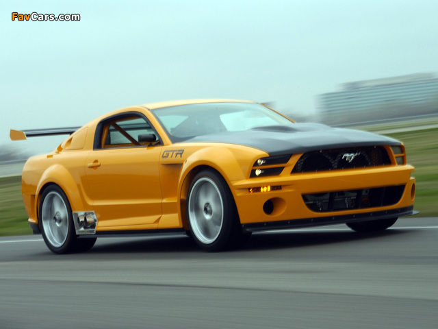 Pictures of Mustang GT-R Concept 2004 (640 x 480)