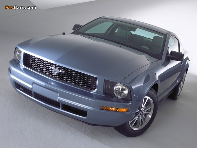 Pictures of Mustang Coupe 2005–08 (640 x 480)