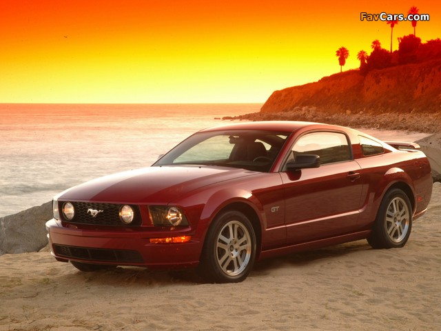 Pictures of Mustang GT 2005–08 (640 x 480)