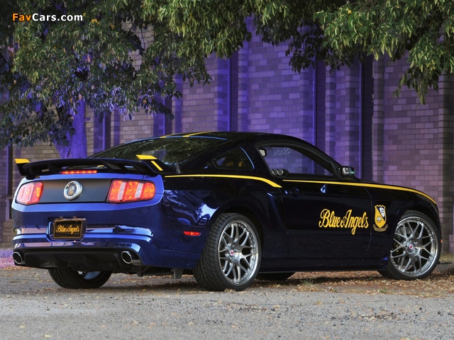 Pictures of Mustang GT Blue Angels 2011 (640 x 480)