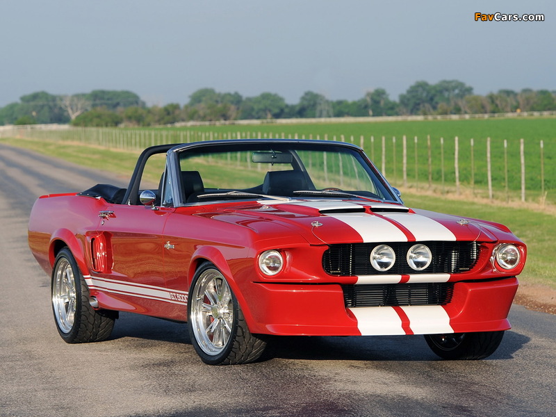 Pictures of Classic Recreations Shelby GT500CR Convertible 2012 (800 x 600)