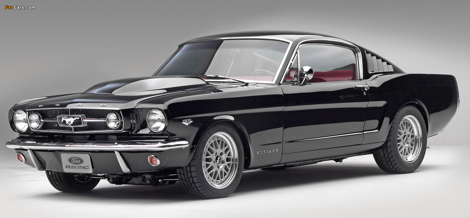 Mustang Cammer Fastback 1965 wallpapers (1558 x 723)