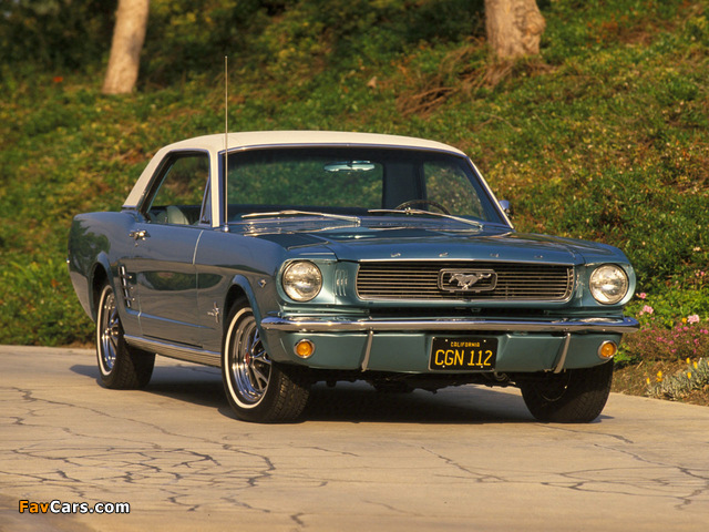 Mustang Coupe 1966 wallpapers (640 x 480)