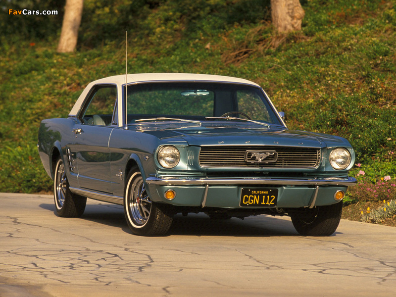 Mustang Coupe 1966 wallpapers (800 x 600)