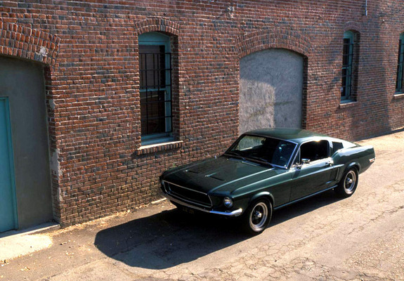 Mustang Fastback GT390 Bullitt 1968 wallpapers