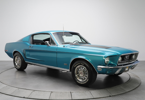 Mustang GT Fastback 1968 wallpapers