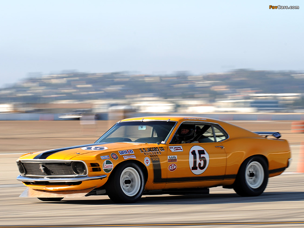 Mustang Boss 302 Trans-Am Race Car 1970 wallpapers (1024 x 768)