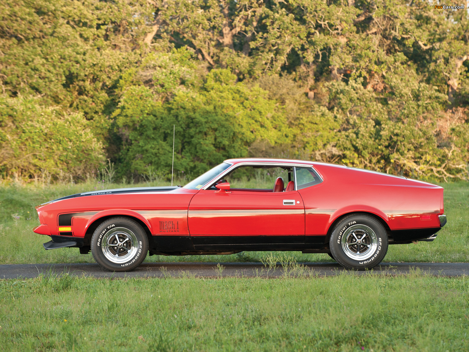 Mustang Mach 1 1971–72 wallpapers (1600 x 1200)