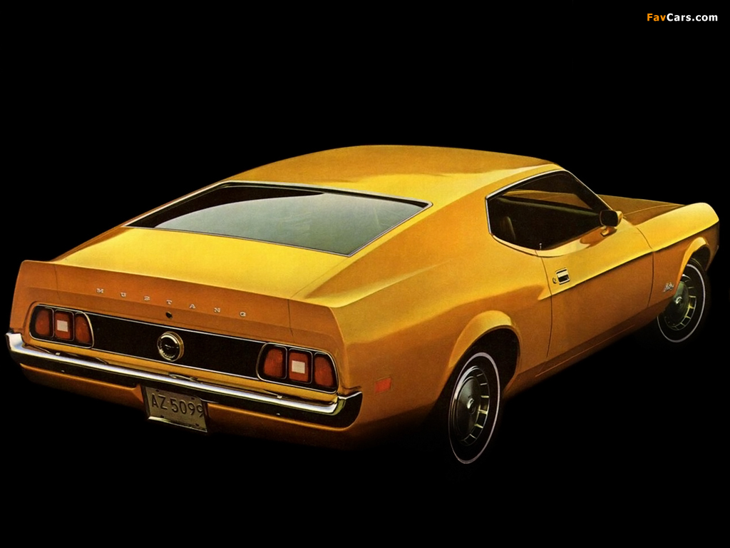 Mustang Sportsroof 1971 wallpapers (1024 x 768)