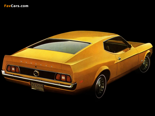 Mustang Sportsroof 1971 wallpapers (640 x 480)