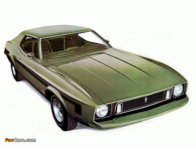 Mustang Coupe 1973 wallpapers (640 x 480)