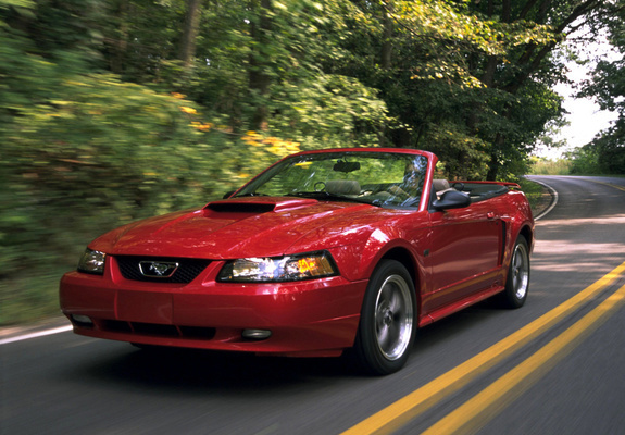 Mustang GT Convertible 1999–2004 wallpapers