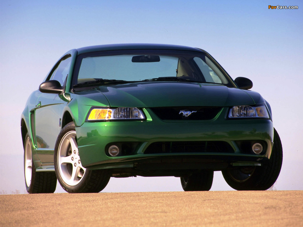Mustang SVT Cobra Coupe 1999–2002 wallpapers (1024 x 768)
