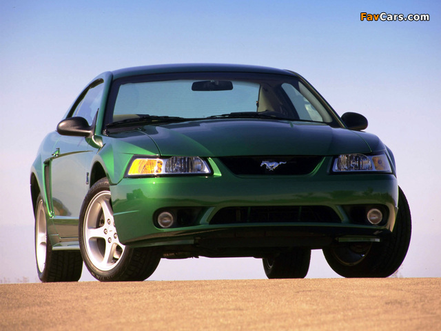 Mustang SVT Cobra Coupe 1999–2002 wallpapers (640 x 480)