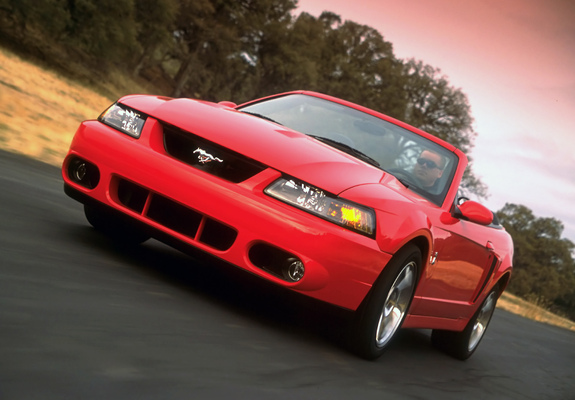 Mustang SVT Cobra Convertible 2004–05 wallpapers