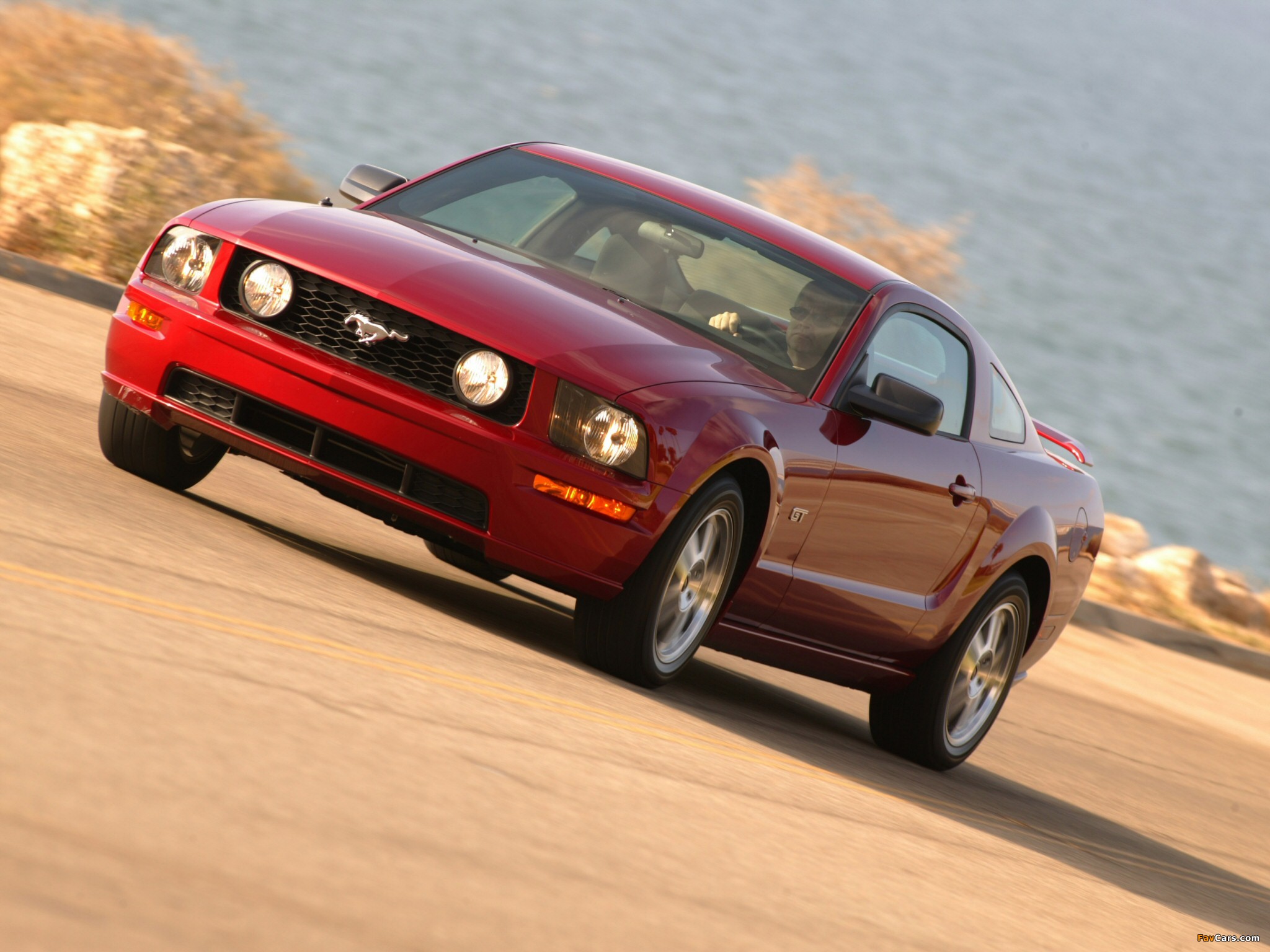 Mustang GT 2005–08 wallpapers (2048 x 1536)