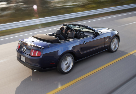 Mustang GT Convertible 2009–12 wallpapers