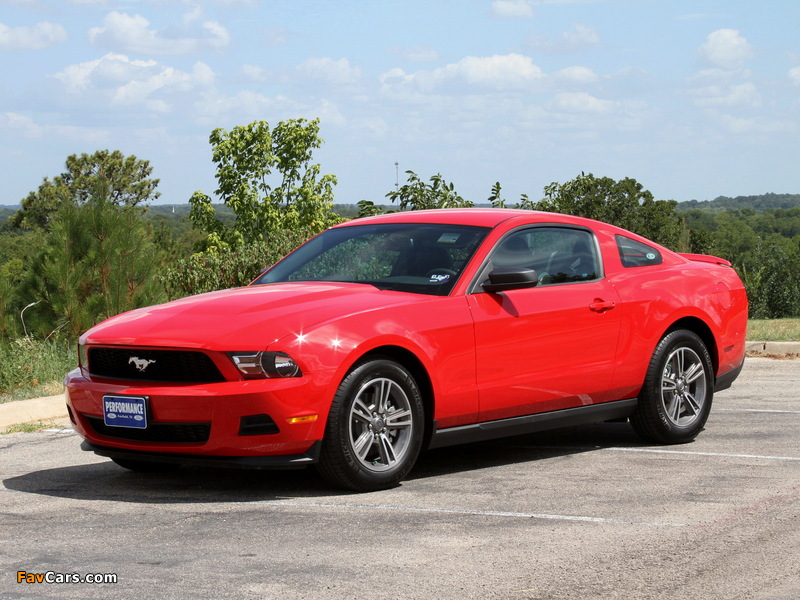 Mustang V6 2009–12 wallpapers (800 x 600)