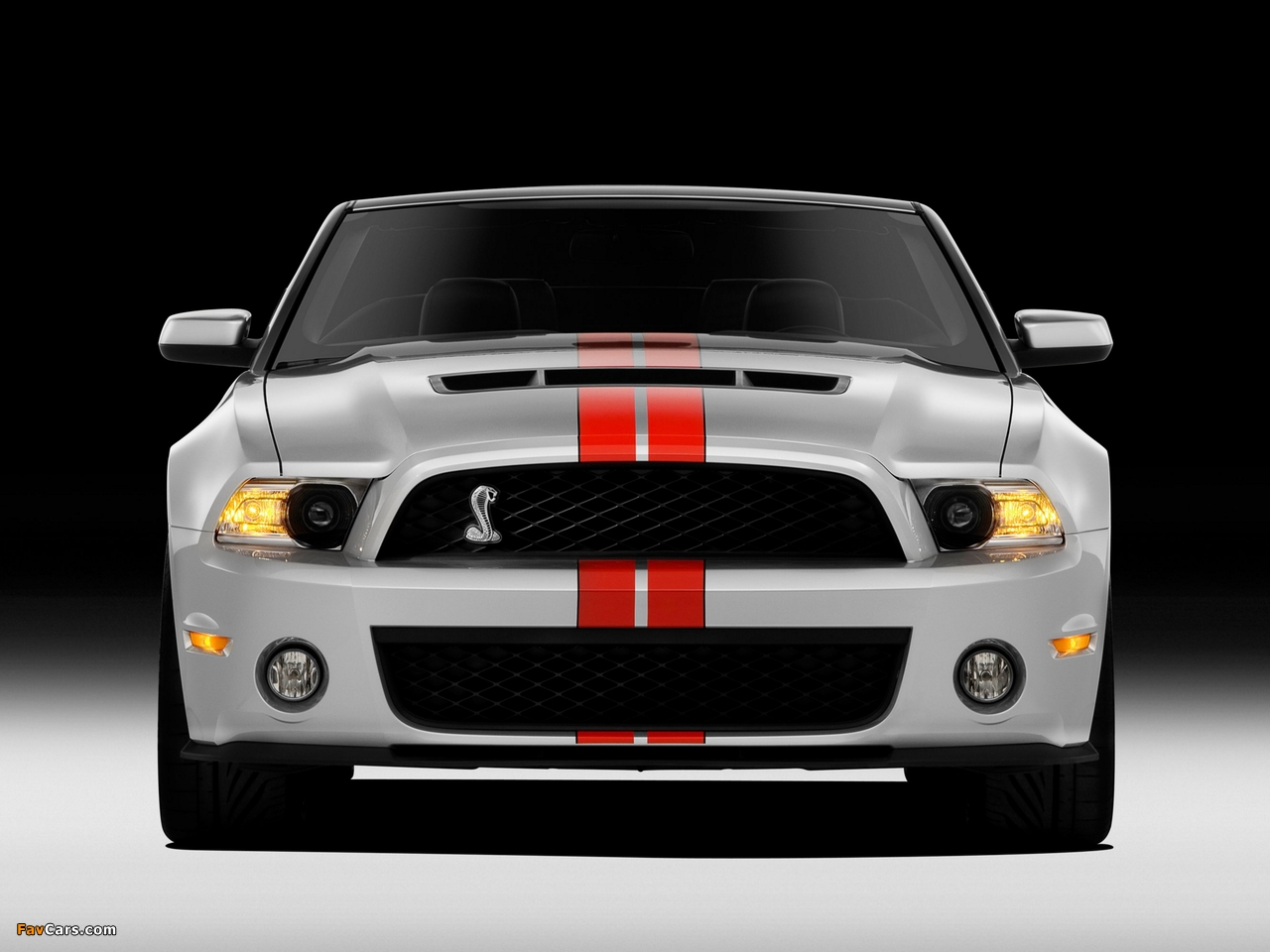 Shelby GT500 SVT Convertible 2010–12 wallpapers (1280 x 960)