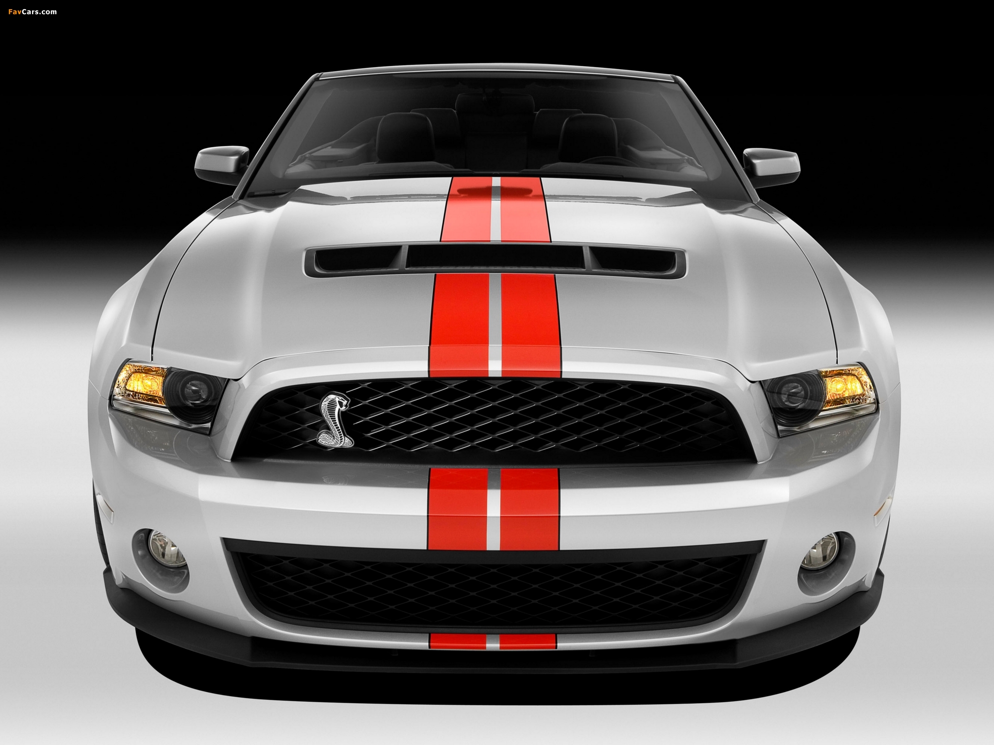 Shelby GT500 SVT Convertible 2010–12 wallpapers (2048 x 1536)
