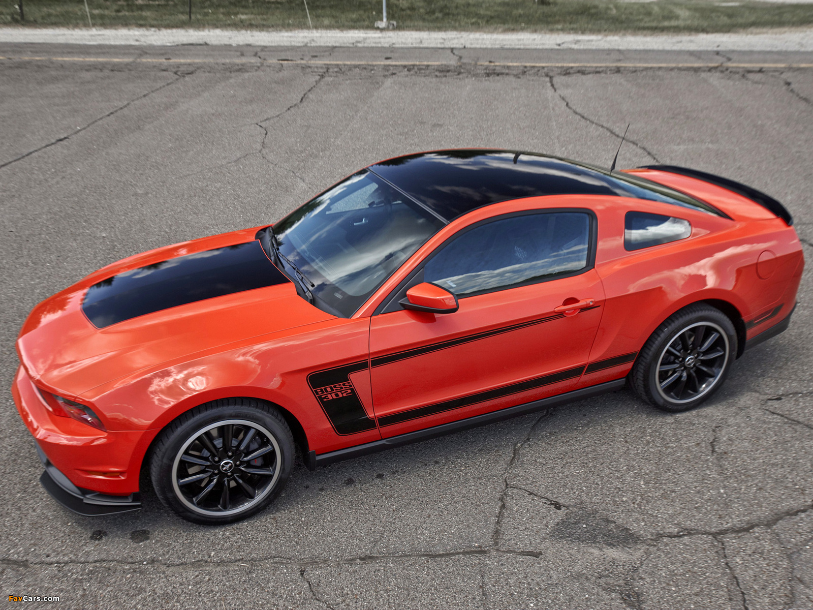 Mustang Boss 302 2011–12 wallpapers (1600 x 1200)