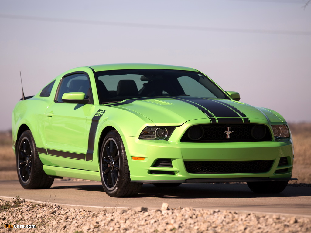Ford Mustang Boss 302 2012–2014 wallpapers (1024 x 768)