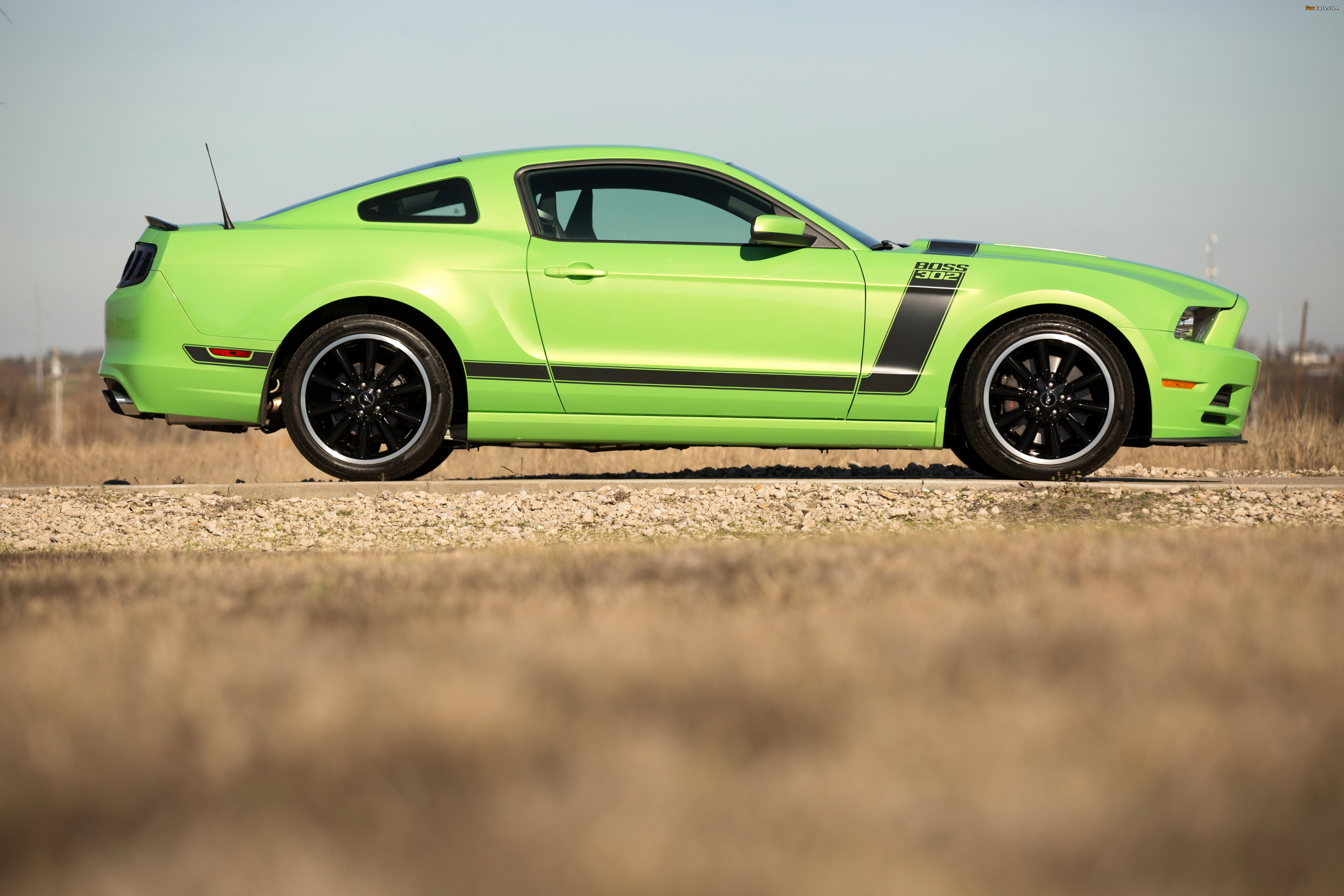 Ford Mustang Boss 302 2012–2014 wallpapers (4096 x 2731)