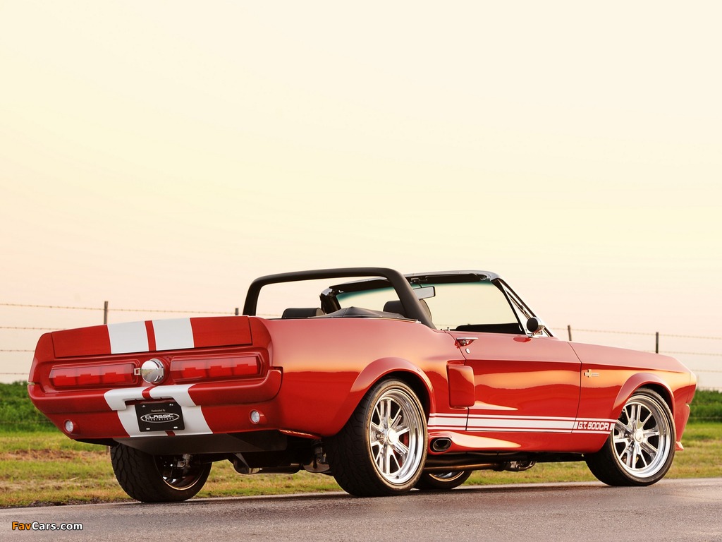 Classic Recreations Shelby GT500CR Convertible 2012 wallpapers (1024 x 768)