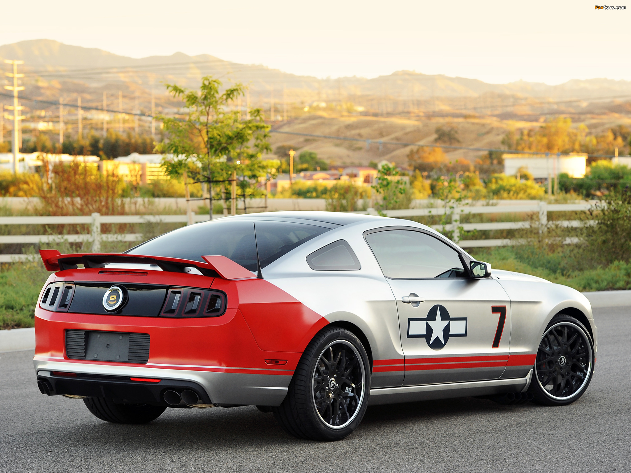 Mustang GT Red Tails 2012 wallpapers (2048 x 1536)