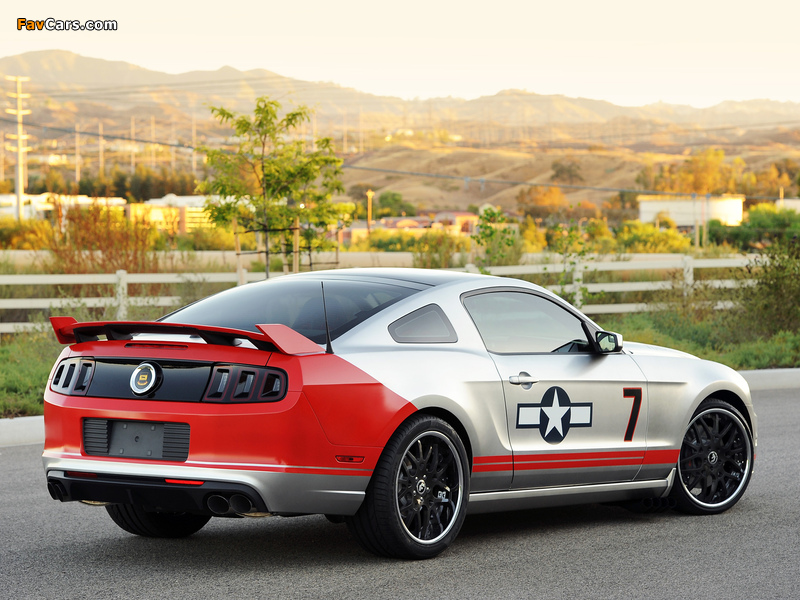 Mustang GT Red Tails 2012 wallpapers (800 x 600)
