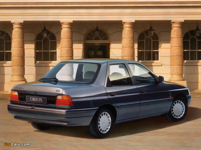Ford Orion (III) 1990–93 images (800 x 600)