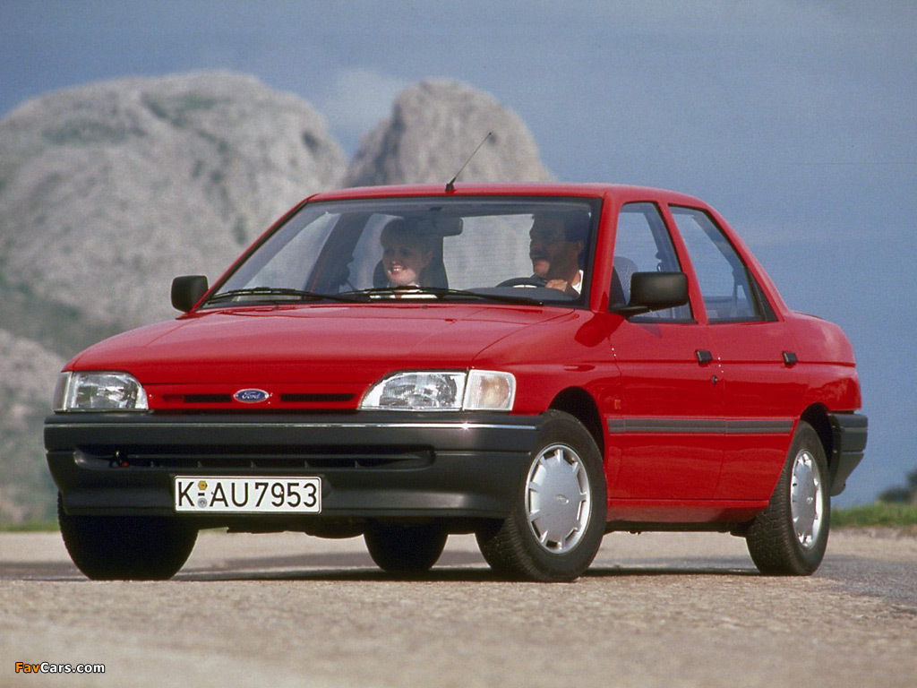 Ford Orion (III) 1990–93 wallpapers (1024 x 768)