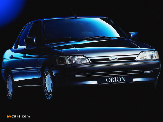 Photos of Ford Orion (III) 1990–93 (640 x 480)