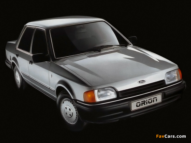 Pictures of Ford Orion (II) 1986–90 (640 x 480)