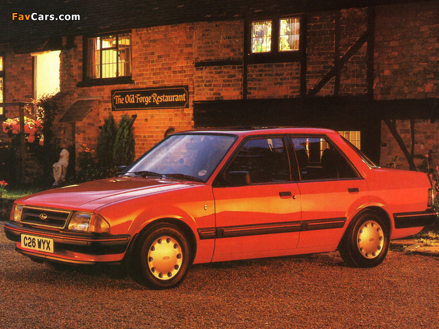 Ford Orion Ghia UK-spec 1983–86 wallpapers (640 x 480)