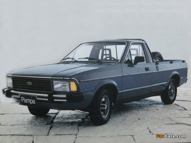 Ford Pampa 1982–87 wallpapers (640 x 480)
