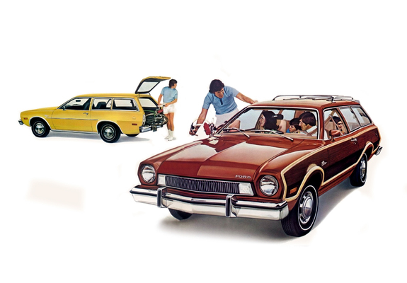 Ford Pinto Wagon & Pinto Squire Wagon 1975 wallpapers