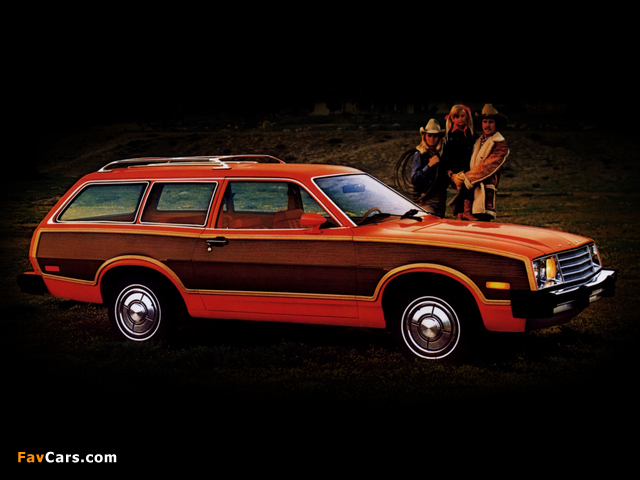 Ford Pinto Squire Wagon (73B) 1979–80 wallpapers (640 x 480)