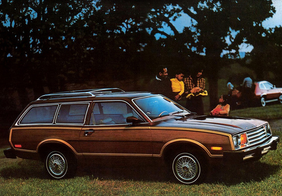 Photos of Ford Pinto Squire Wagon (73B) 1979–80