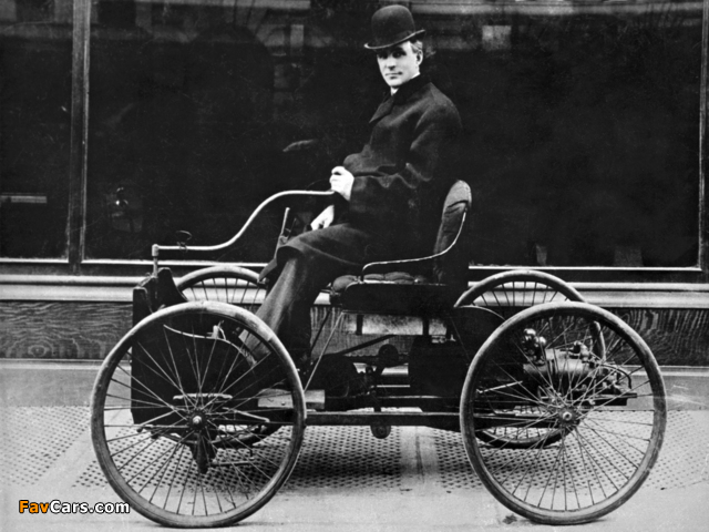 Ford Quadricycle 1896 pictures (640 x 480)