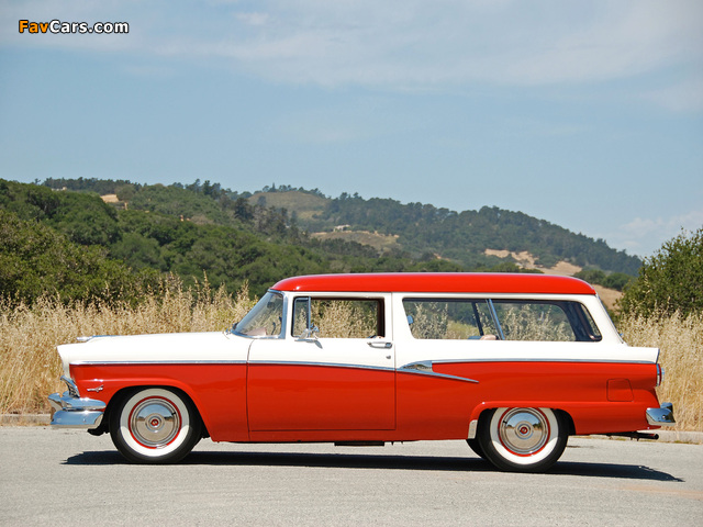 Pictures of Ford Custom Ranch Wagon 1956 (640 x 480)