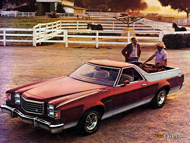 Ford Ranchero GT 1978 wallpapers (640 x 480)