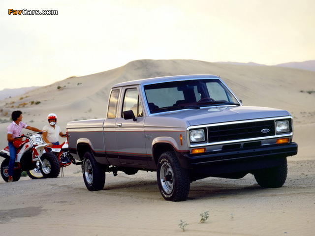 Ford Ranger STX Super Cab 1986–88 pictures (640 x 480)