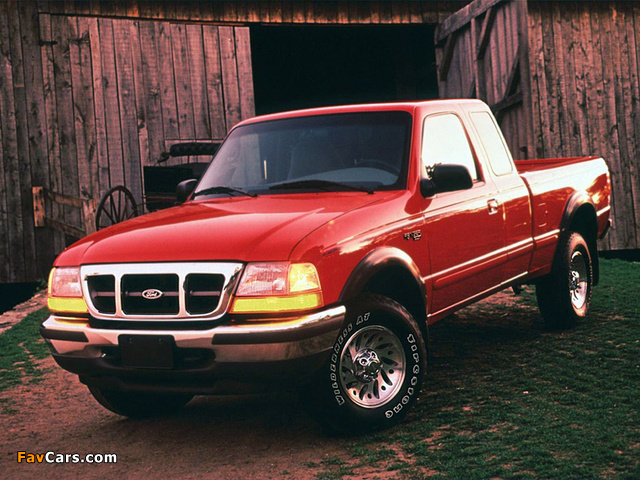 Ford Ranger Extended Cab 1998–2000 photos (640 x 480)