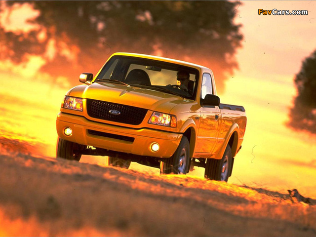 Ford Ranger Edge Regular Cab 2001–03 images (640 x 480)